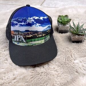 Oskar Blues Brewery IPA Hat Trucker Fahrenheit Headwear Adjustable Mountains